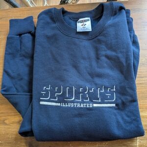 Navy Blue Men's XL Sweatshirt, Never Worn
